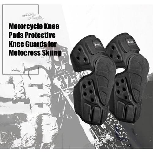 A Pair Motorcycle Knee Protector Leg Protector Bicycle Skateboard Scooter Extreme Stunts Outdoor Sports Anti-fall Knee Pads