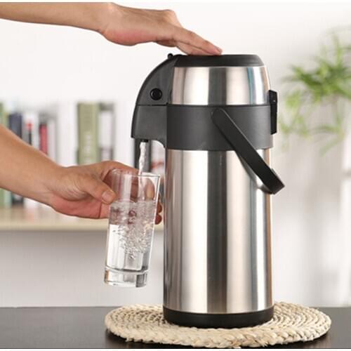 304 Stainless Steel insulated Thermos Bottle Thermo cup Coffee pot Thermal vaccum water kettle 3L,3000ml Vacuum Flask Thermal