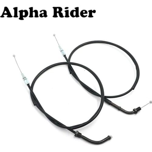 Throttle Push & Pull Cable Rope Wire Line Set For Honda Rebel 250 CMX250C 1985-2015 / Rebel 300 2017-2018 / Rebel 450 1986-1987