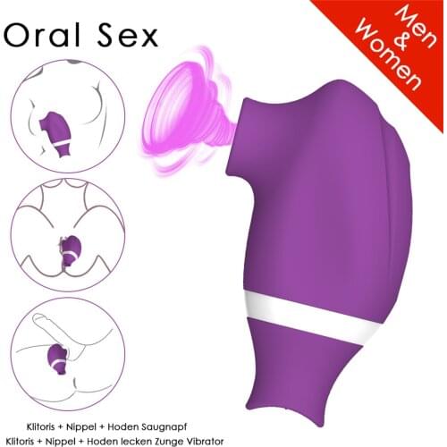 Vibrators For Women Clitoris G Spot Vibrator Double-head Suck And Lick Vibrator Female Clitoris Suck Stimulates Vibrator