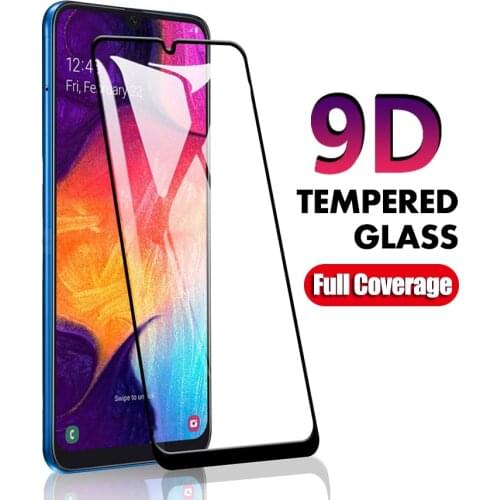 9D Protective Glass For Samsung Galaxy A50 A30S A70 A10 A51 A41 A31 A01 Full Cover Tempered Glass on Samsun A 50 A 51 Clear Film