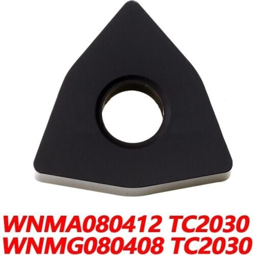 100% Original WNMA080412 WNMG080408 TC2030 10pcs CNC lathe Insertion Carbide Insert Used For Iron Processing Quality Assurance