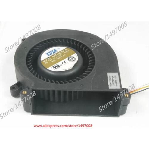 AVC BATA1026B2M P001 DC 12V 0.50A 4-Wire Server Cooling Fan