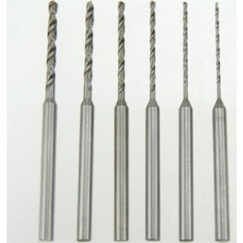 6 pcs 3MM SHK extra length PCB drills Twist Adjustable drill bit for saeshin carving machine lab marathon burs