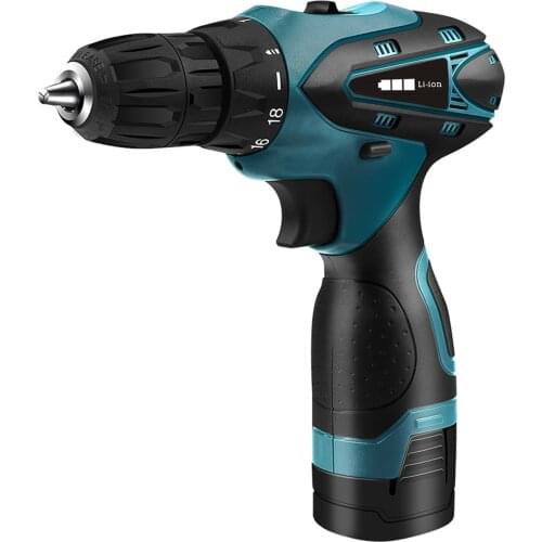 16.8V Mini Electric Drill Wireless Electric Screwdriver Driver Lithium-Ion Battery 3/8 Inch Power Tools+27 PCS Drill