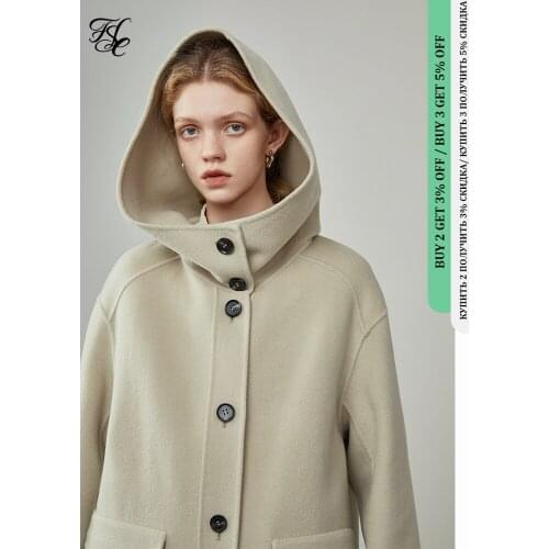 FANSILANEN Women's Beige Coats China