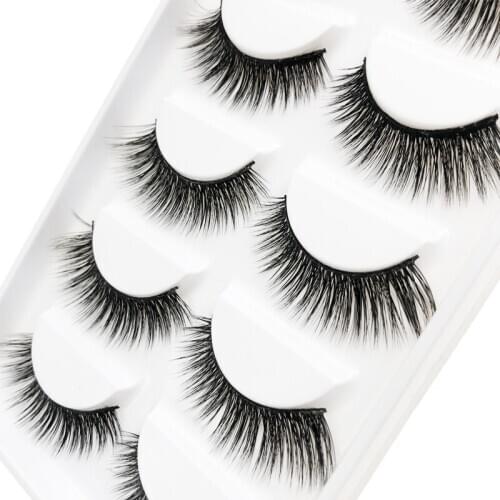Flash girl The newest 020 100% handmade 5pais 3D mink Eyelashes long and comfort false Eyelashes