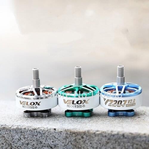 T-Motor Velox V2306 V2207 V2 motor ride through machine KV1750 KV1950 KV2550 KV2400 5 inch 4S 6S motor FPV racing drone