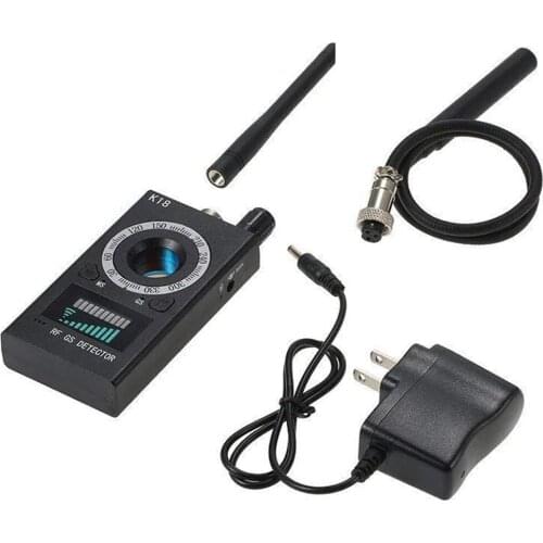 K18 Multi-function Anti Detector Bug Mini Audio SPY-Camera GSM Finder GPS Signal Lens RF Locator Tracker Detect Wireless Camera