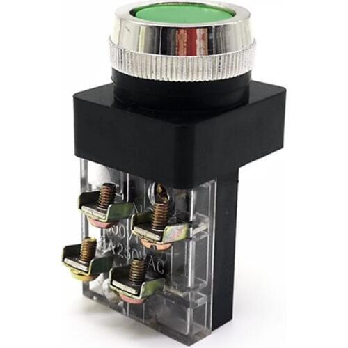 Pushbutton Switch PB25 25mm PB30 30mm 1NO 1NC Self Reset Push Button Switch