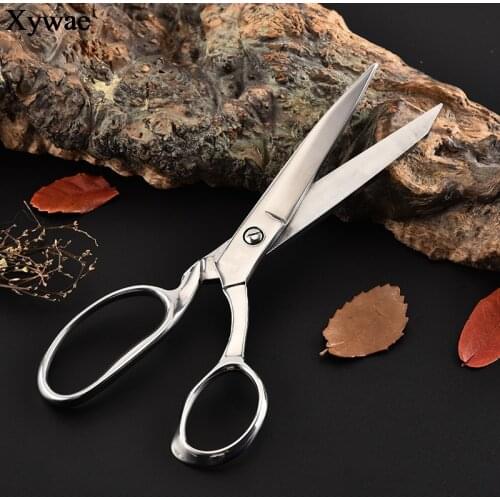 10inch Senior Stainless Steel Professional Tailors Scissors Leather Sewing Clothing Embroidery Scissors Shears Cutting Tools