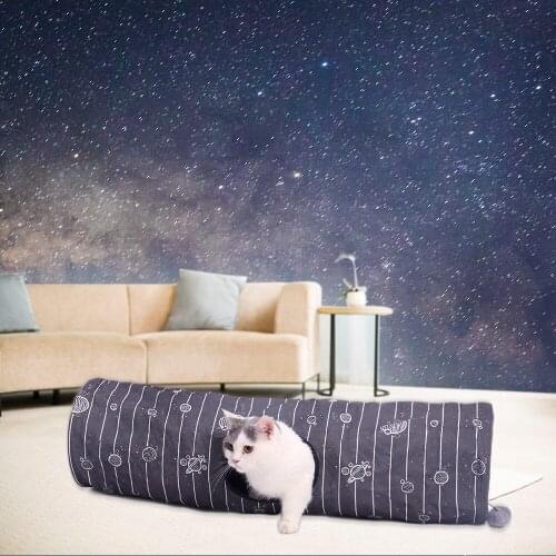 Drop Shipping Funny Pet Tunnel Cat Play Tunnel Foldable Cat Tunnel Kitten Toy Bulk Toys Rabbit Tunnel Cat Toy