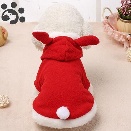 Christmas Dog Clothes for Small Dogs Winter Dogs Clothes Pet Puppy Costume for Cat Dog Hoodie Coat Small Pet Clothing Xmas Santa