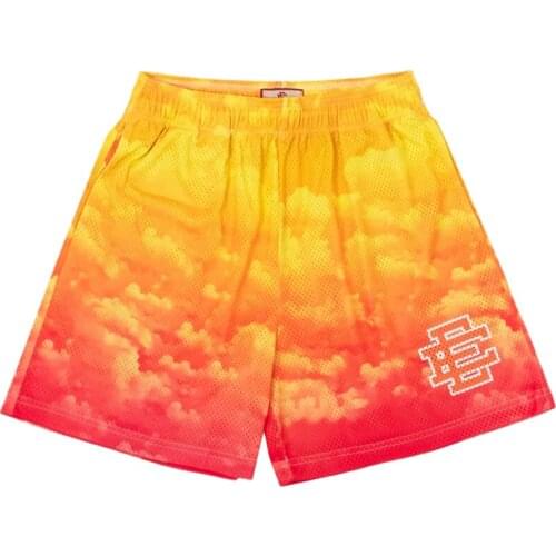 Eric Emanuel EE Basic Short NEW YORK CITY SKYLINE 2021 mens casual shorts fitness sports pants summer gym workout mesh shorts