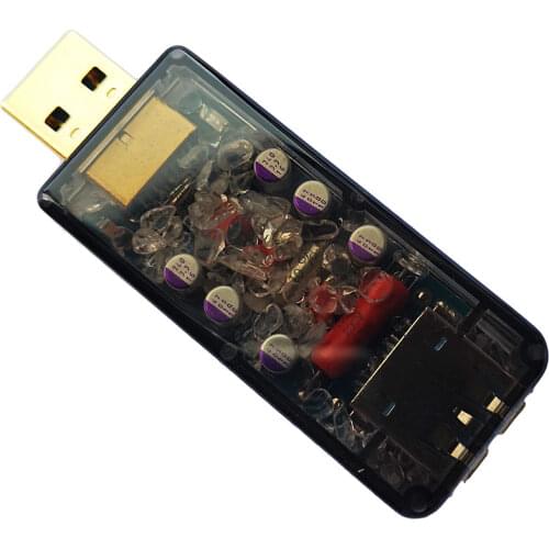 Fever USB 3.0 audio and video upgrader with natural crystal UU004MKII decoder amplifier purifier