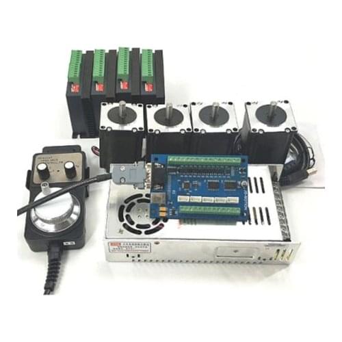 5-axis USB MACH3 Interface Board kit Motor, Driver And Power Engraving Machine Controller kit