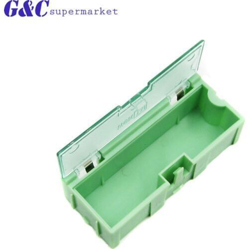 5PCS Anti-static SMT SMD Kit Lab chip Components Screw Storage Box Pink BBC