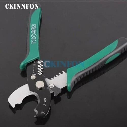 DHL 20PCS Cable Cutter Plastic Handle Electric Wire Stripper Cutting Plier Tool Kit