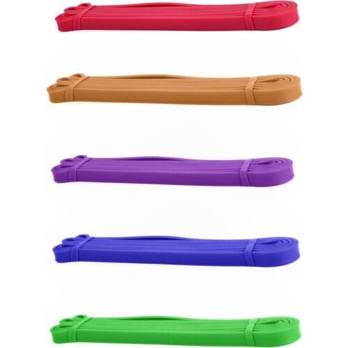 Latex Fitness Pilates Yoga Resistance Band Exercise Elastic Auxiliary Workout Loop Expander Tension Band Fitness Buttocks