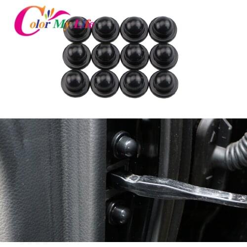 Car Door Stopper Lock Screw Protector Nuts Bolts Cover Cap Fit for Nissan X-trail Qashqai J10 J11 Kicks Juke Teana Tiida Note