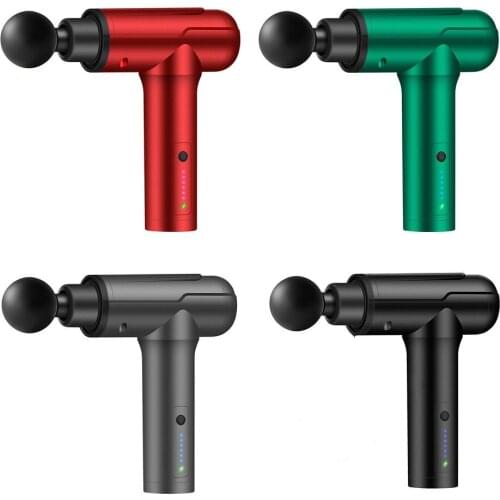 Hot Portable Massage Gun Fascia Gun Sport Therapy Muscle Massager Body Relaxation Pain Relief Slimming Shaping Massager