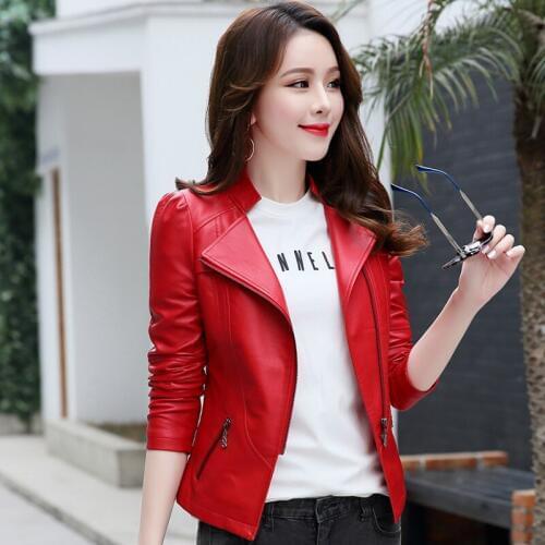 LYJDIQI Womens Winter Leather Jackets