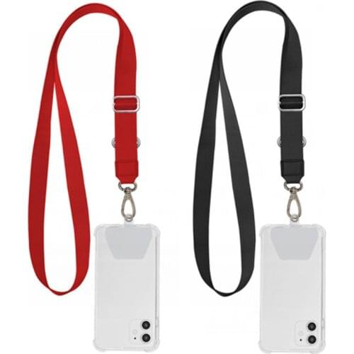 Mobile Phone Lanyard Keychain Sling Badge Neckband Keyring Anti-lost Badges ID Mobile Phone Rope Neck Straps Mobile Phone Acc