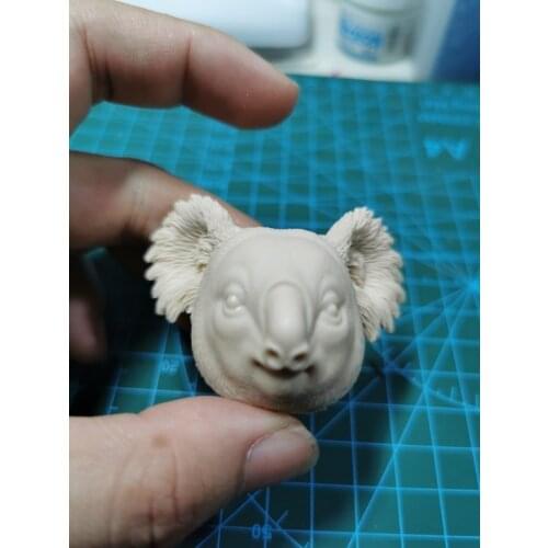 1/6 Scale Animal Koala Bear Unpainted for Toys Gifts Collections Practice DIY
