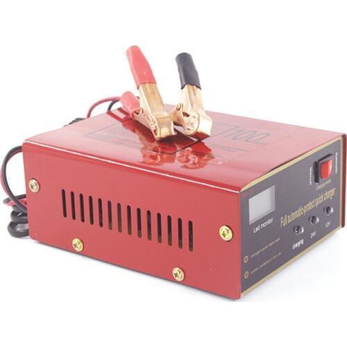 New Motorcycle Car Battery Charger 110V/250V EU/ US/AU Plug 12V/24V Volt Charger With Reverse Short Circuit Protectio