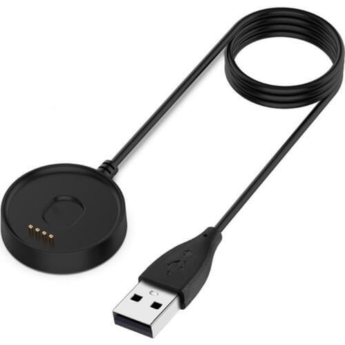 OOTDTY 100CM USB Data Charging Cable Magnetic Charge Cradle Dock Replacement for Ticwatch C2/Ticwatch S2/E2 Smart Watch Charger
