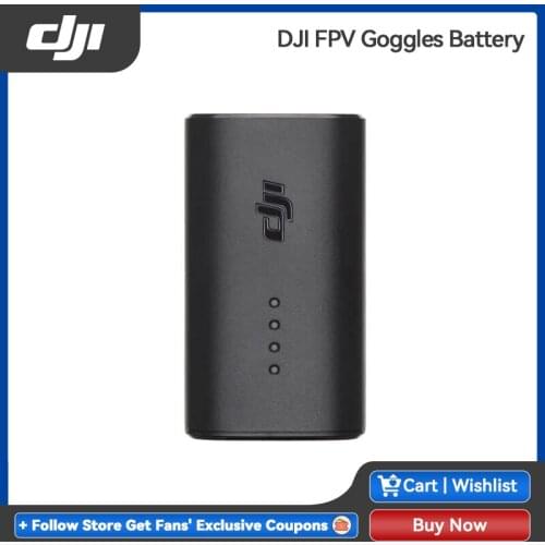 DJI FPV Goggles Battery The portable DJI FPV Goggles Battery can charge the DJI FPV Goggles Origianl
