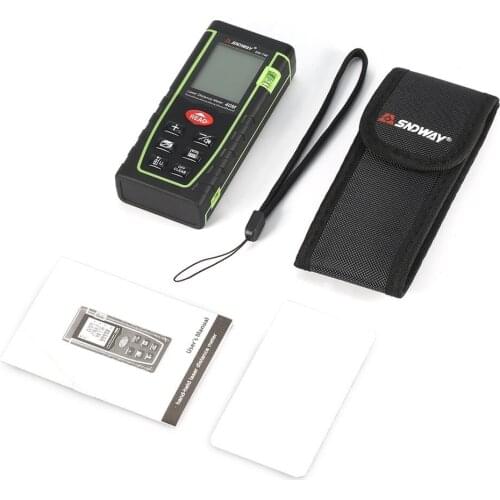 SNDWAY 40M 60M 80M 100M Laser Distance Meter Range Finder Trena Rangefinder Tape Measure Tool