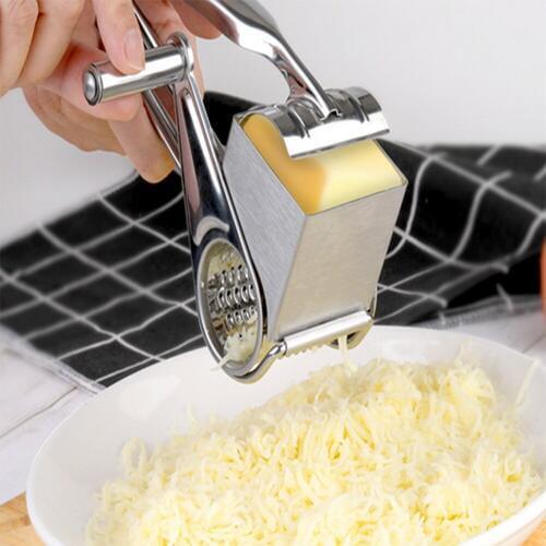 Stainless steel cheese grater manual walnut nut grinder baby food supplement tool