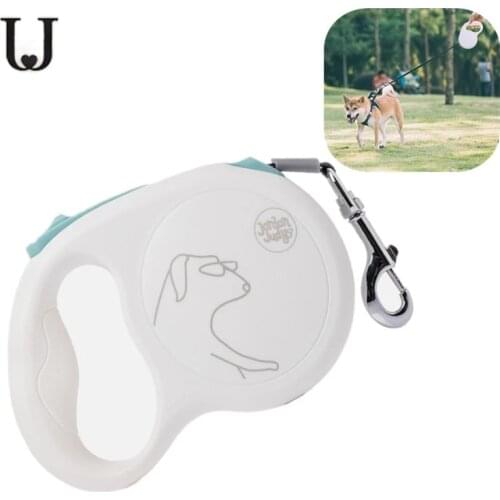 Youpin Jordan&Judy Pet Retractable 5M Traction Rope Mibai Flexible Safe Locking Automatic Uncoiling 5 Meters Rope Dog 85kg Max