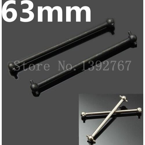 1 Pair HSP 08061 Dogbone 63mm For 1/10 RC 4WD Model Car Spare Parts