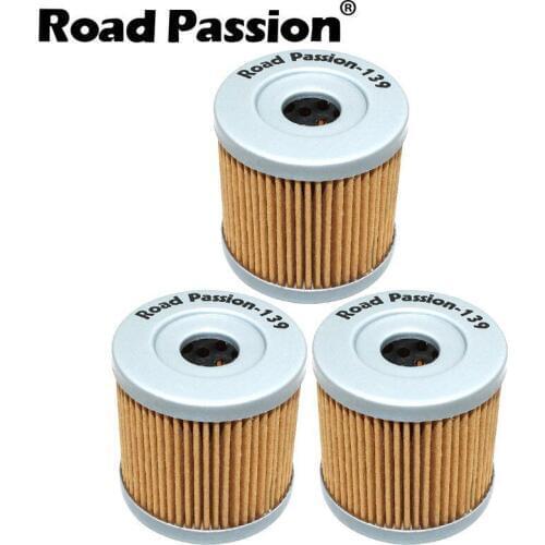 3pcs Oil Filter for KAWASAKI KFX400 KFX 400 2003 2004 2005 2006 KLX400 KLX 400 2003