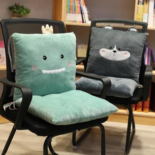 43*86cm Nap Siamese cushion Cervical Noon Nap cushion High Quality Office school chair comfortable Cushion Slow gift for friends