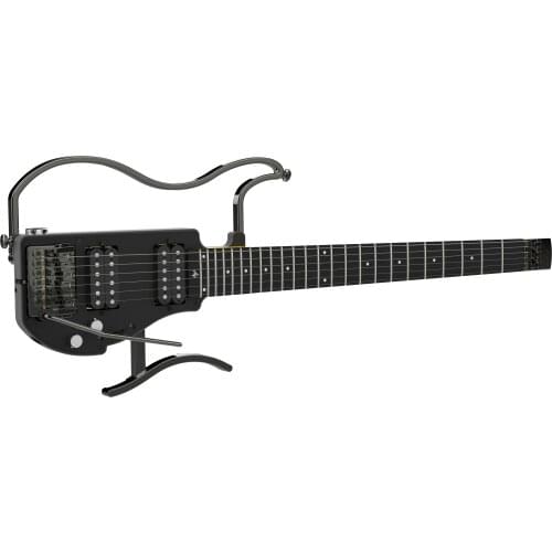 ALP Headless Travel Electric Guitar double humbucker ADS-201H Ebony finger board foldable guitar
