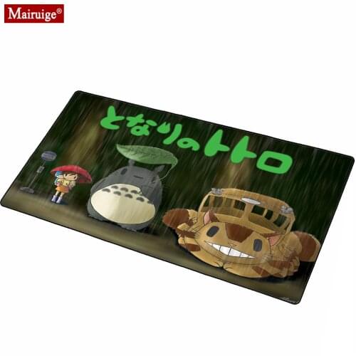 Large Mouse Pad XXL Gaming Desk Mat Tonari No Totoro Big MousePad 90x40/80x30/70x30cm for Laptop Table Pads Keyboard Pad