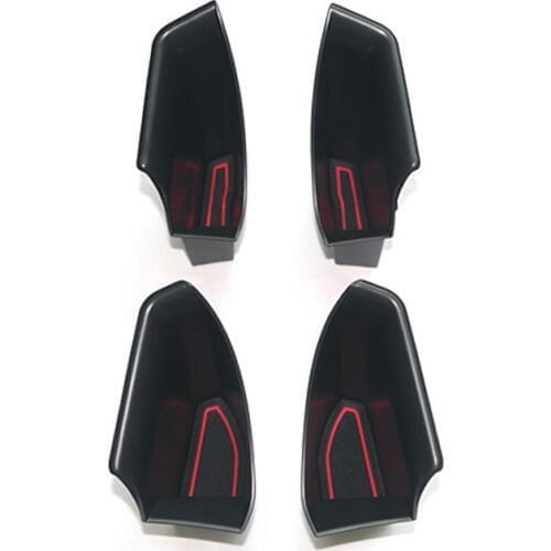 For VW POLO 2018 2019 Plus Door Handle Container Holder Tray Storage Box Car Organizer Accessories