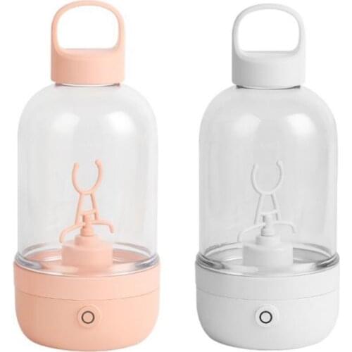 Electric Shaker Bottle, 400Ml Shaker Bottles for Protein Mixes, USB-Rechargeable Protein Shakes,For Coffee,Milkshakes