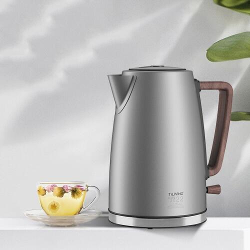 1.7L household electric kettle pure titanium 1500W portable travel kettle boiler household electric kettle Titanium pot