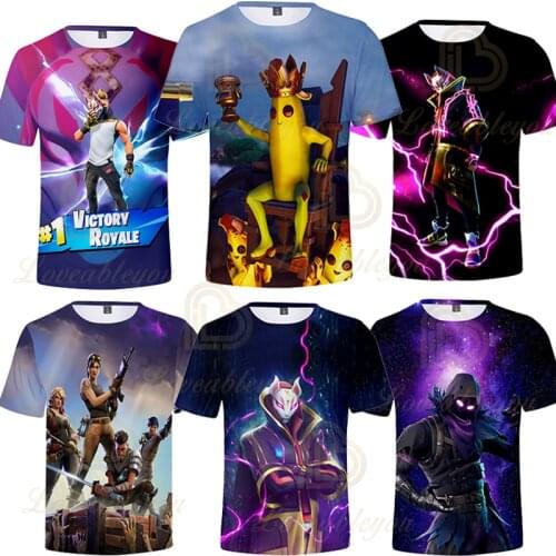 New Design Game Battle Royale T Shirt Men/women 3D Printed T-shirts Casual Harajuku Style Kids Tshirt Streetwear Tops