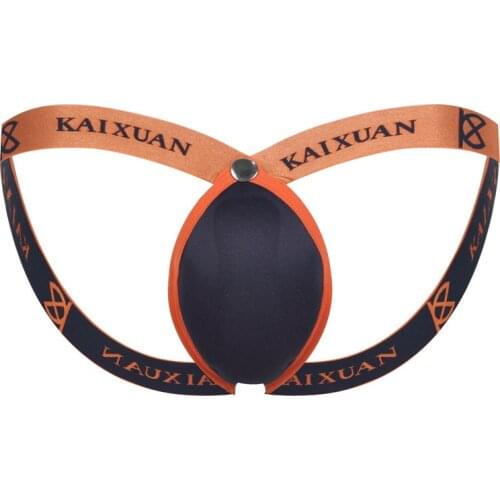 New men g string bikini sexy underwear thongs men briefs penis pouch sponge cup pad jockstrap man panties open crotch