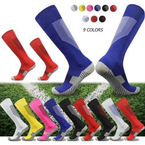 Unisex Compression Mid-Calf Socks Outdoor Sports Football Socks Absorbs Sweat Thigh Tube Elite Stockings for Kids Fitness Socks