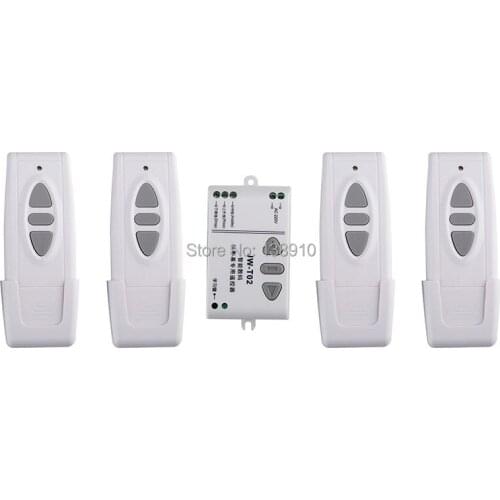 New AC220v wireless projection screen remote control switch projection curtain remote control switch electric door controller
