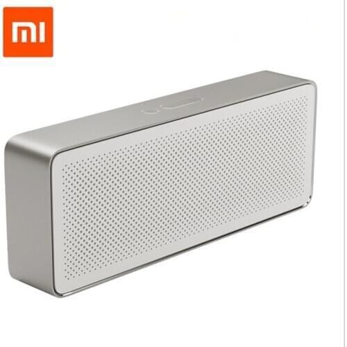Original Xiaomi Speaker Pencil Box Xiaomi Bluetooth 4.2 Speaker 2 Square Stereo Portable High Definition Sound Quality