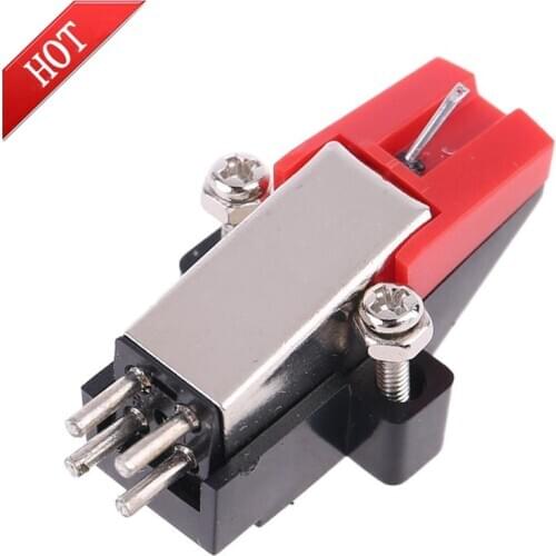 Phonograph Turntable Dual Moving Magnet Stereo Vinyl Record Player Stylus Needle