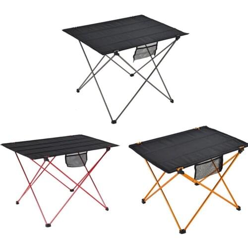 Outdoor Camping Table Ultralight Portable Folding Desk Aluminum Alloy Table Durable Folding Table Desk For Fishing Picnic