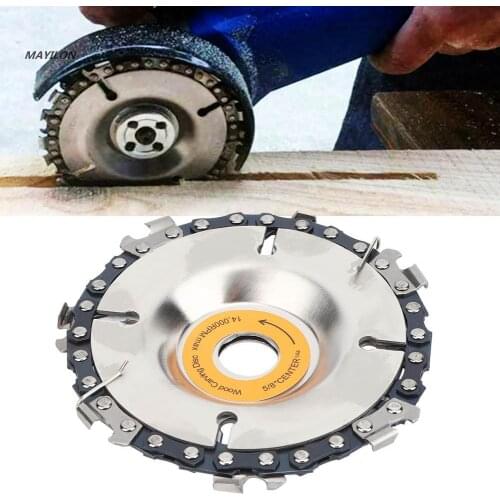 100mm Angle Grinder Saw Blade Diamond Cutting Blade Wood Cutting Disc 40T Slitting Saw Blade Wood Cutting Disc with Sharp Chain